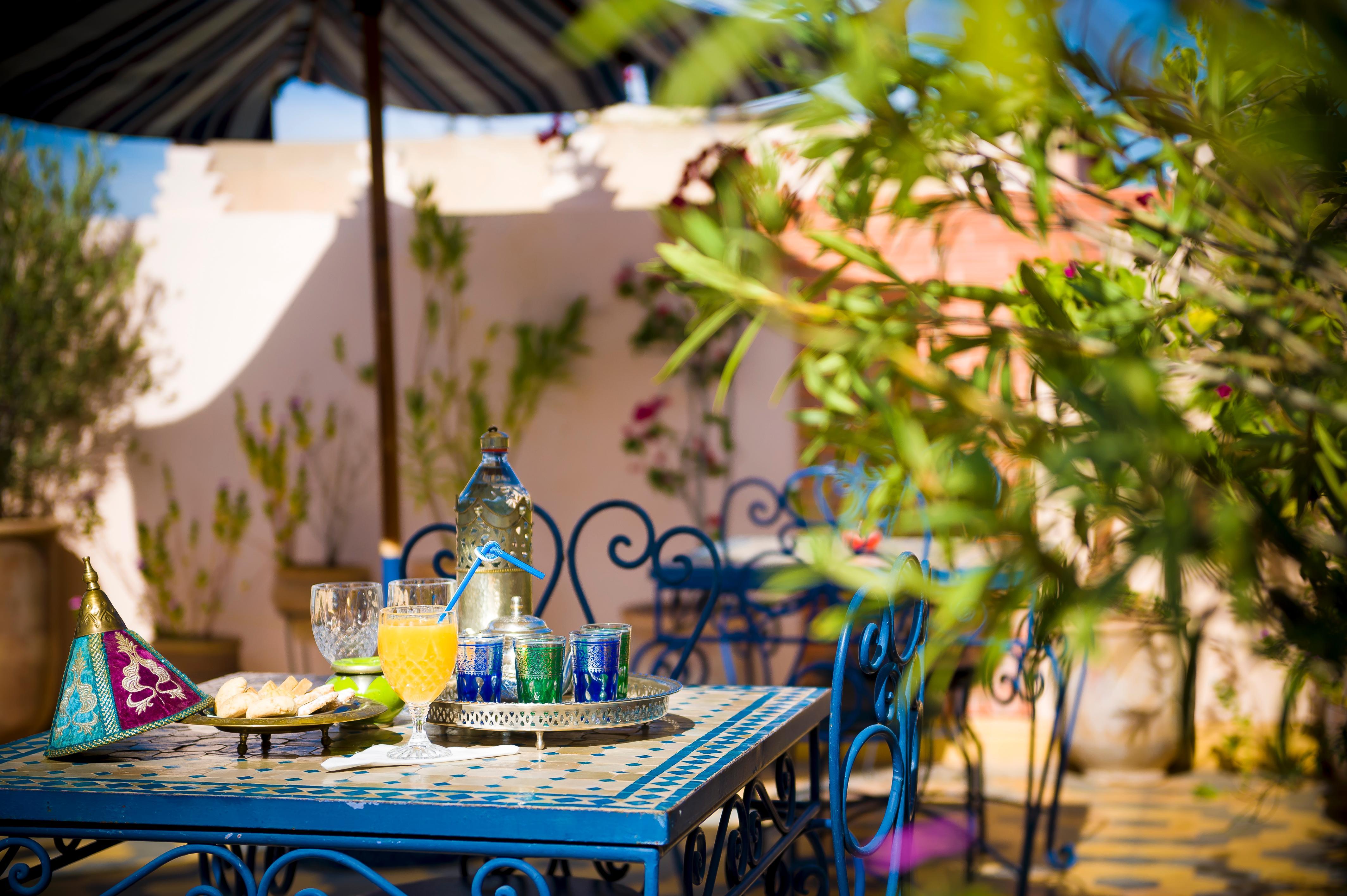 Riad Bleu Du Sud Marrakesh Exterior foto