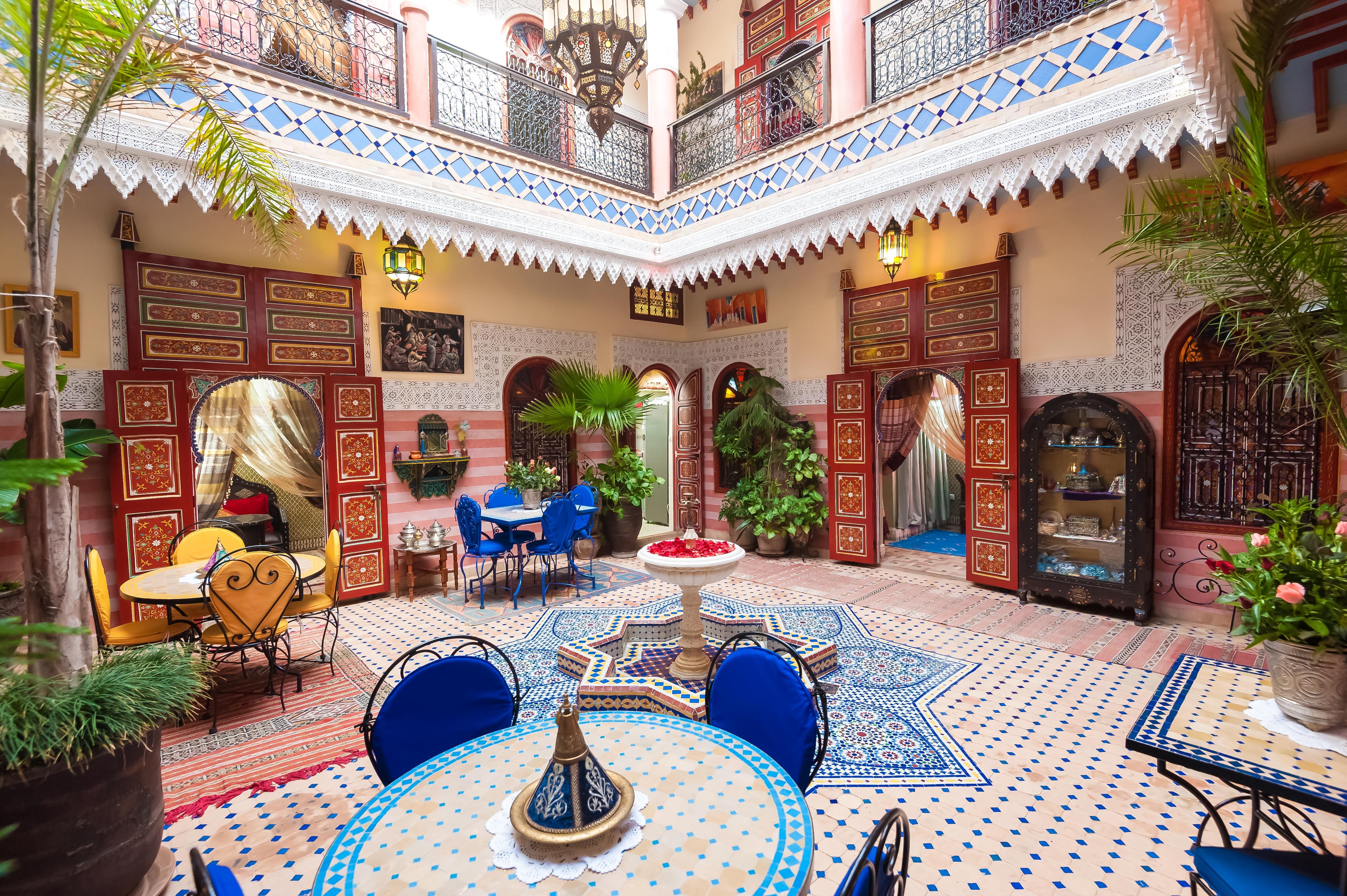 Riad Bleu Du Sud Marrakesh Exterior foto