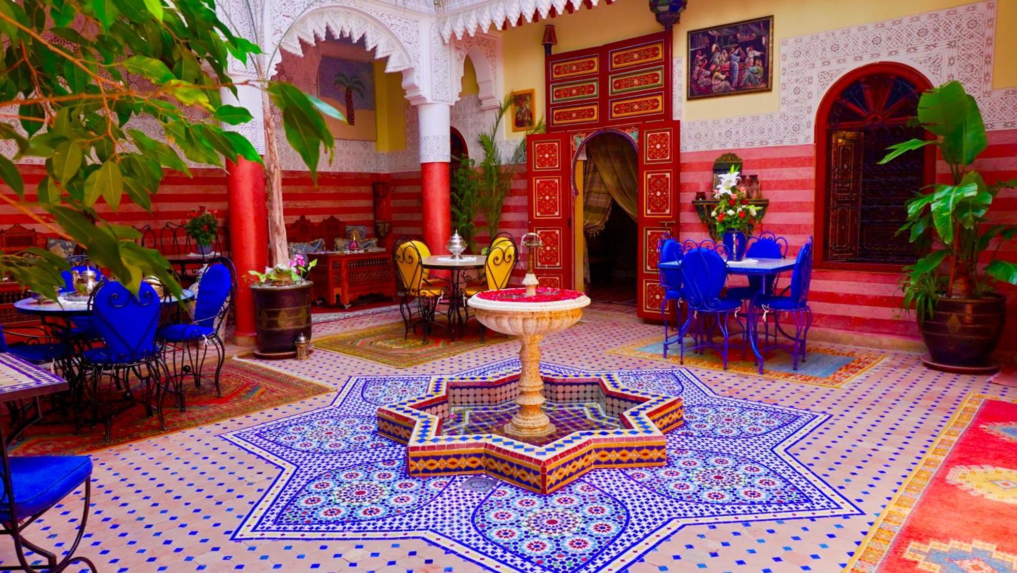 Riad Bleu Du Sud Marrakesh Exterior foto